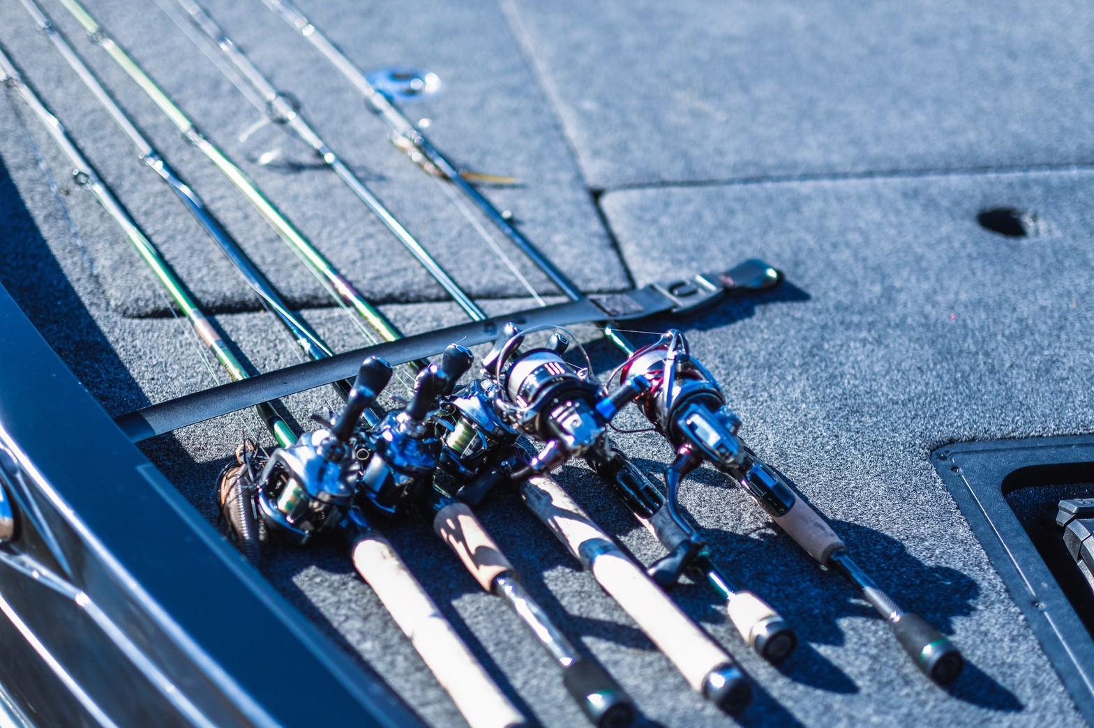 レンタル用タックルの写真